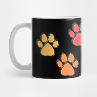 Paws colorful Mug